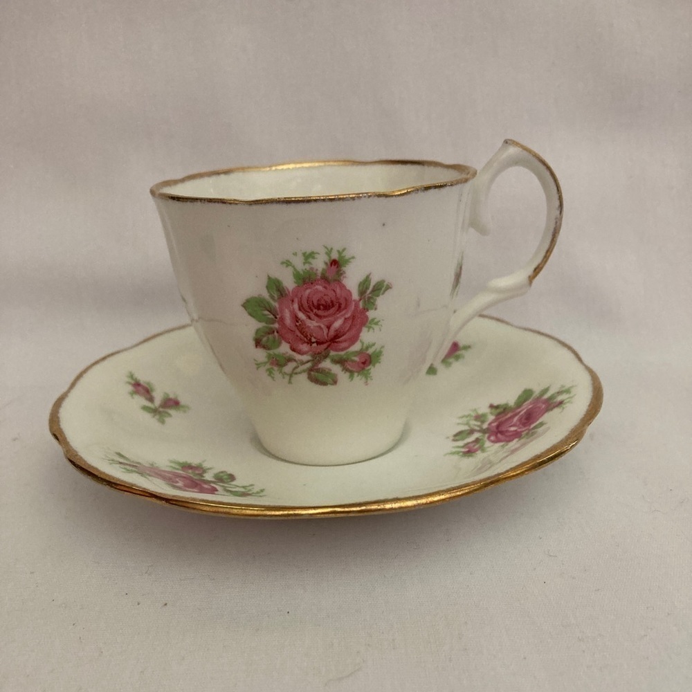 Vintage “Jason” Tea Cup. Roses Shabby Chic Floral